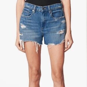 BLANK NYC Women's The Barrow Vintage High Rise Denim Short size 27